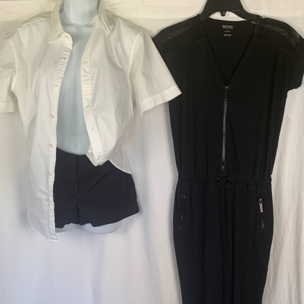 Michael Kors 3pc LOT Jumper XS/ Shorts sz 2/Top S